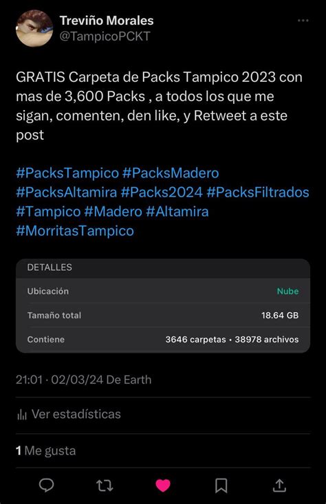 packs de tampico|@Patron21tamps .